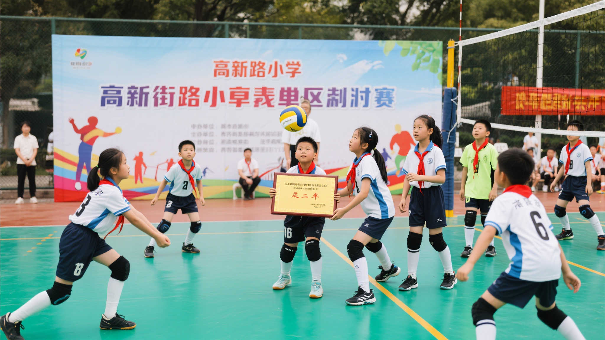 高新路小学足球队参加雁塔区青少年足球联赛获佳绩 高新路小学足球队参加雁塔区青少年足球联赛获佳绩