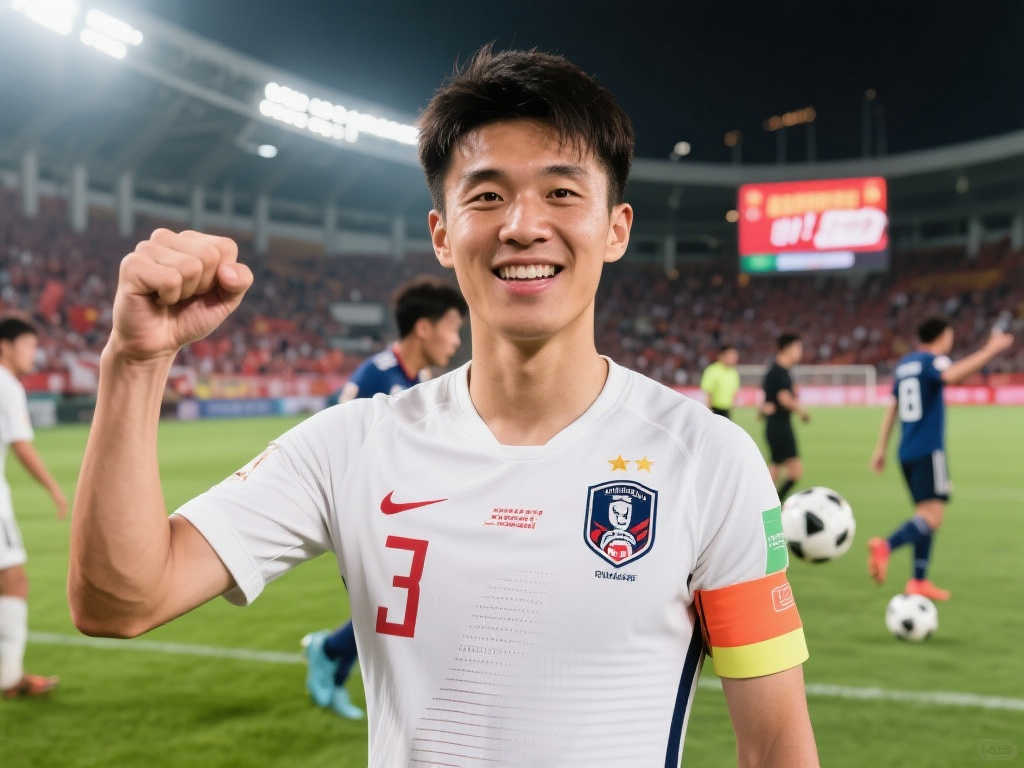 刘浩帆:对阵韩国队全力以赴,誓言必进球! 刘浩帆:对阵韩国队全力以赴,誓言必进球!